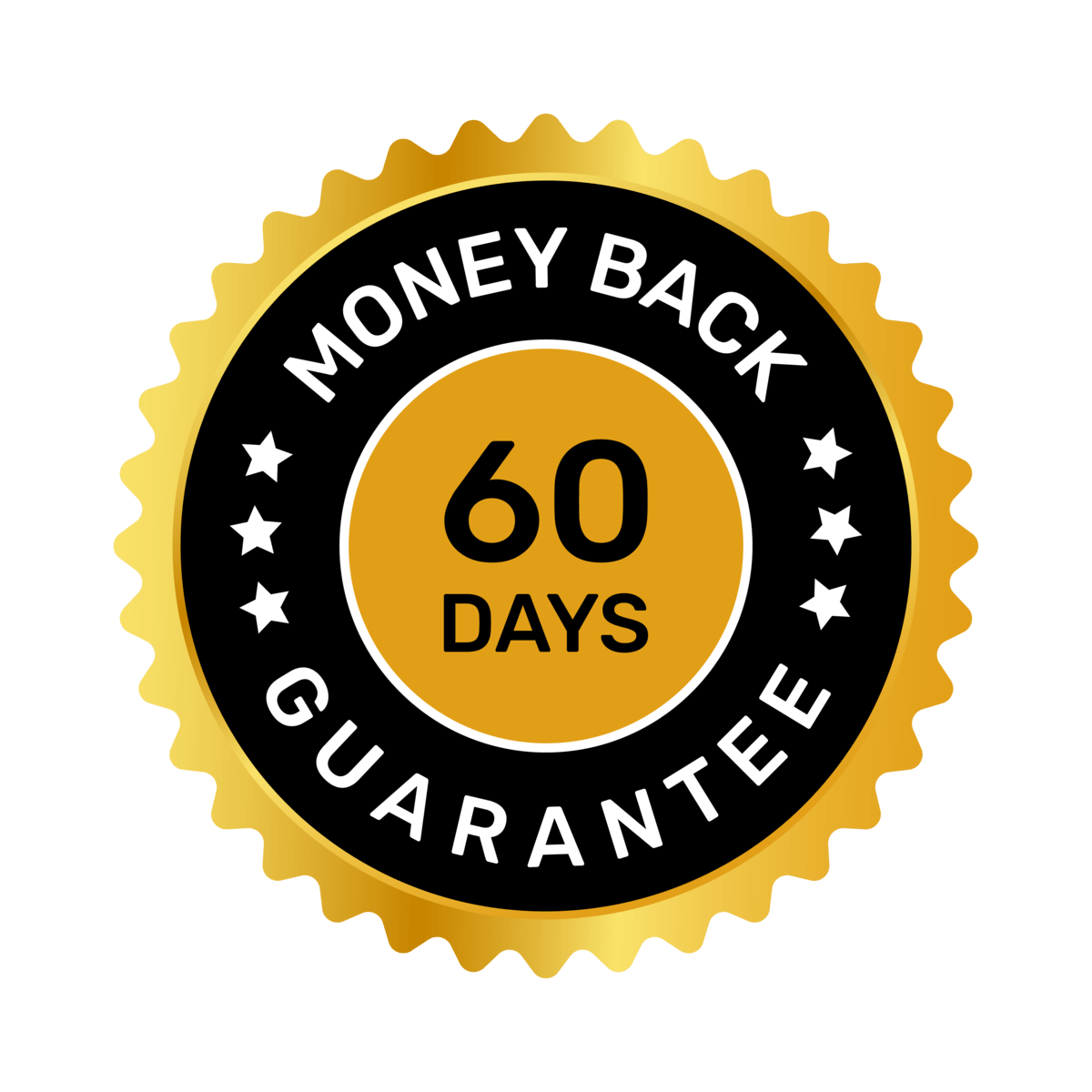 60 Day Money Back Guarantee